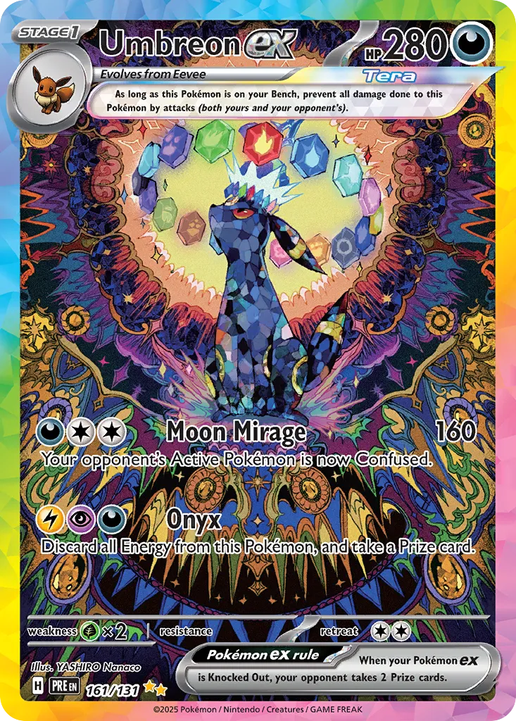 Pokemon TCG Prismatic Evolutions Umbreon Special Illustration Rare